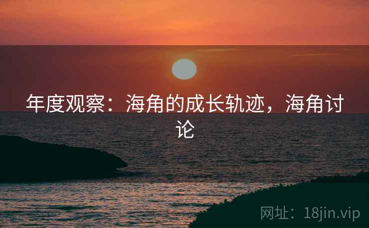 年度观察：海角的成长轨迹，海角讨论  第2张
